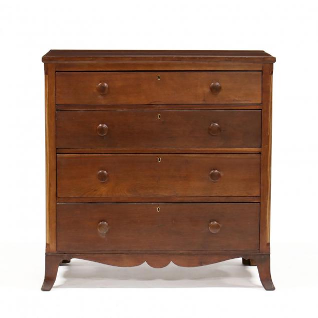 american-federal-inlaid-cherry-chest-of-drawers