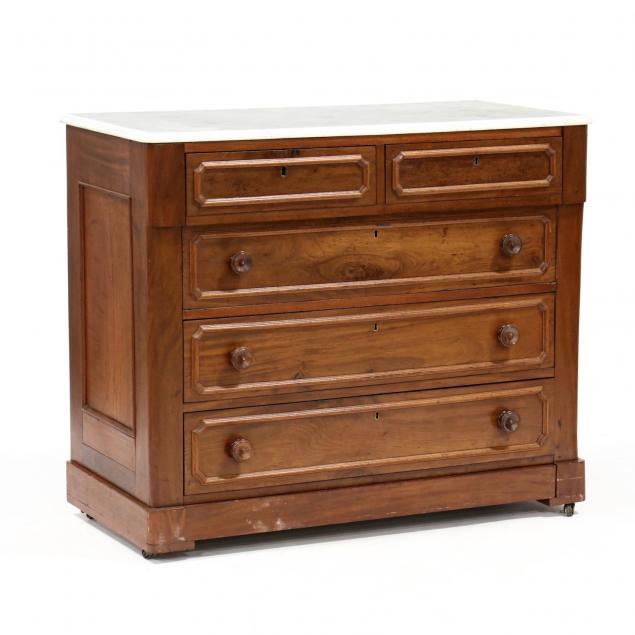 victorian-walnut-marble-top-dresser