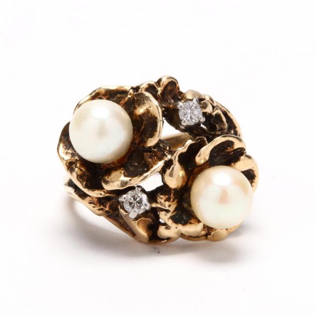 14kt-gold-pearl-and-diamond-ring