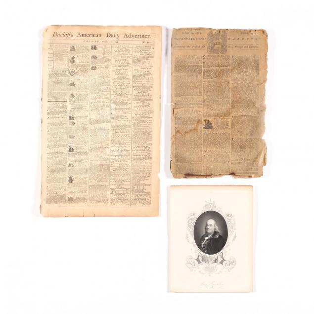 two-18th-century-philadelphia-newspapers
