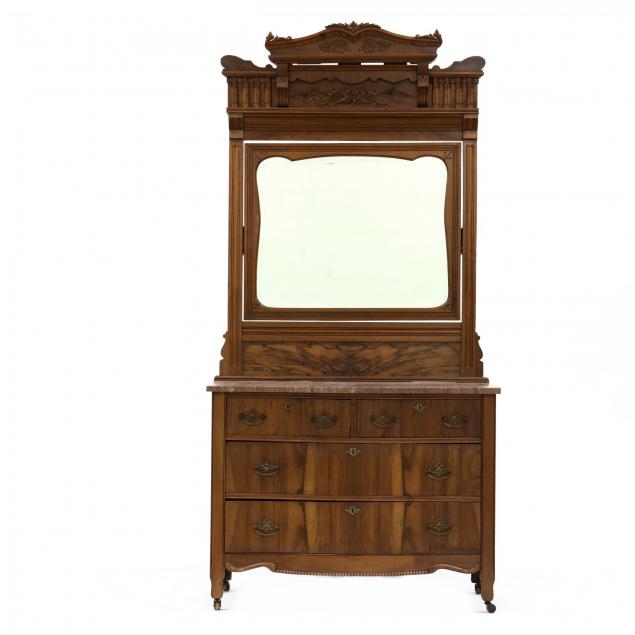 victorian-marble-top-dresser-with-mirror