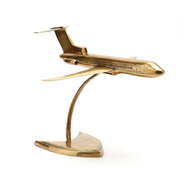 brass-model-of-a-boeing-727