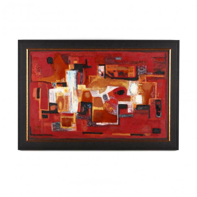 philip-moose-nc-1921-2001-still-life-abstract