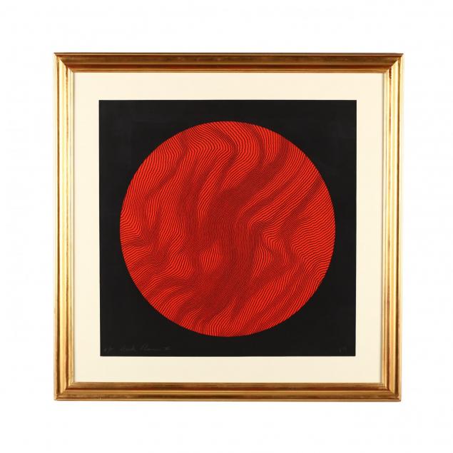 henry-charles-pearson-nc-ny-1914-2006-untitled-red-circle-on-black