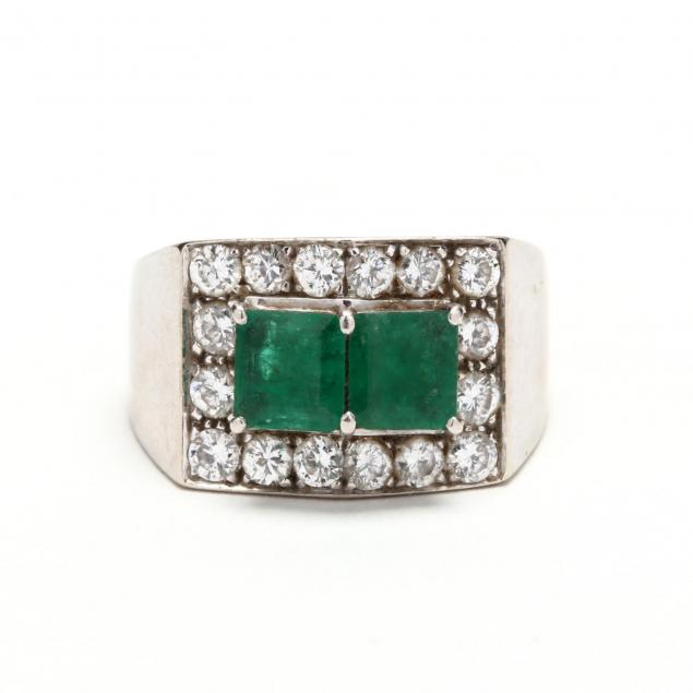 18kt-white-gold-emerald-diamond-ring