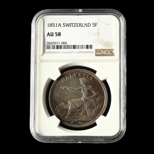 swiss-confederation-1851a-5-francs-ngc-au58