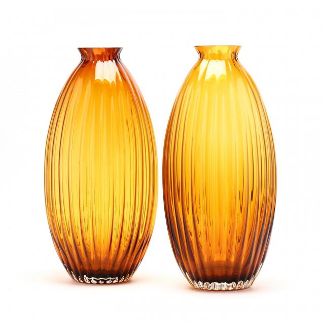 pair-of-oversized-glass-floor-vases