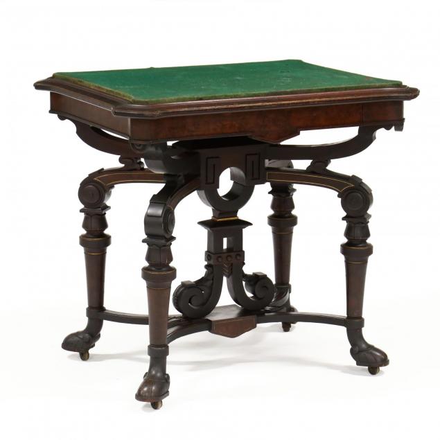 american-renaissance-revival-carved-walnut-game-table