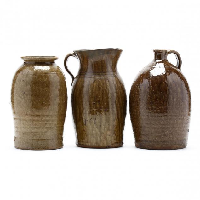 three-pieces-of-western-nc-utilitarian-pottery