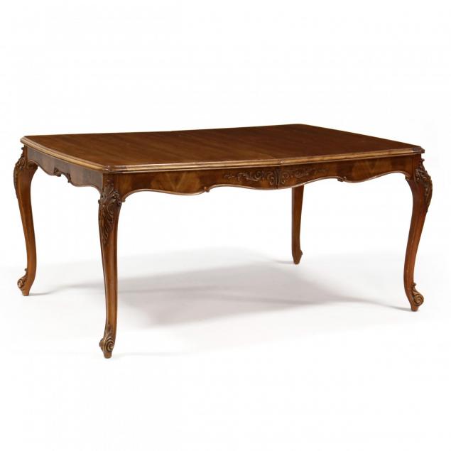 french-provincial-style-walnut-dining-table
