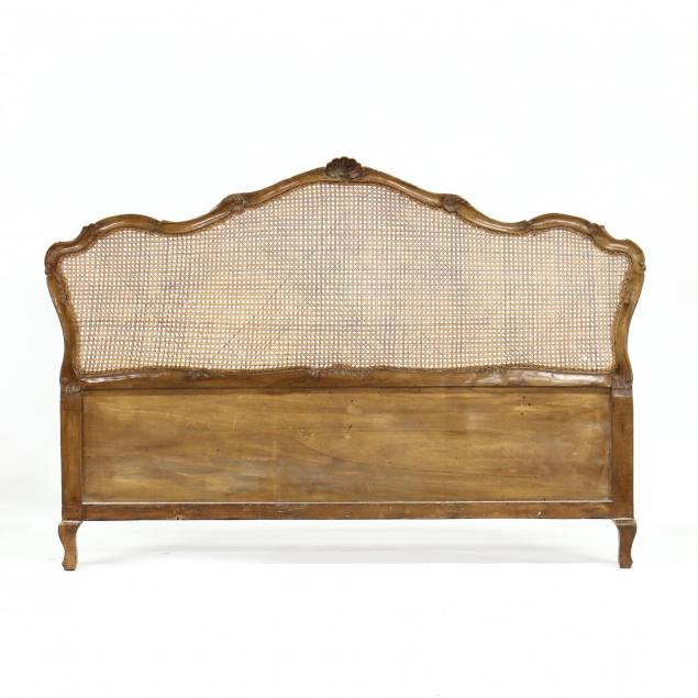 french-provincial-style-carved-walnut-and-cane-king-size-headboard