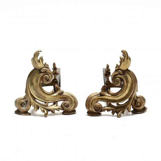pair-of-french-rococo-style-brass-chenets