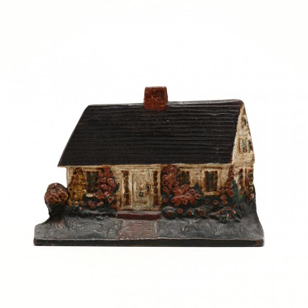 i-cape-cod-i-cast-iron-cottage-doorstop