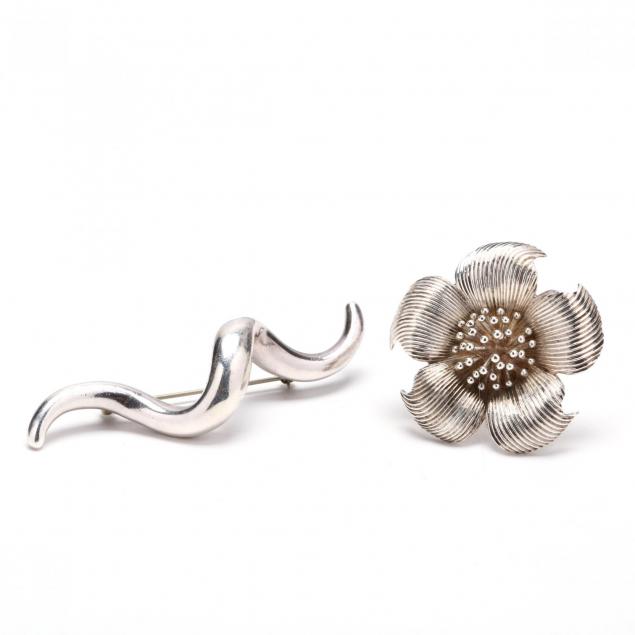 sterling-brooch-by-tiffany-co-and-sterling-brooch-by-carla