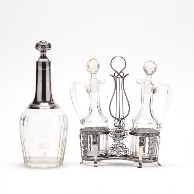 two-antique-silver-glass-table-articles
