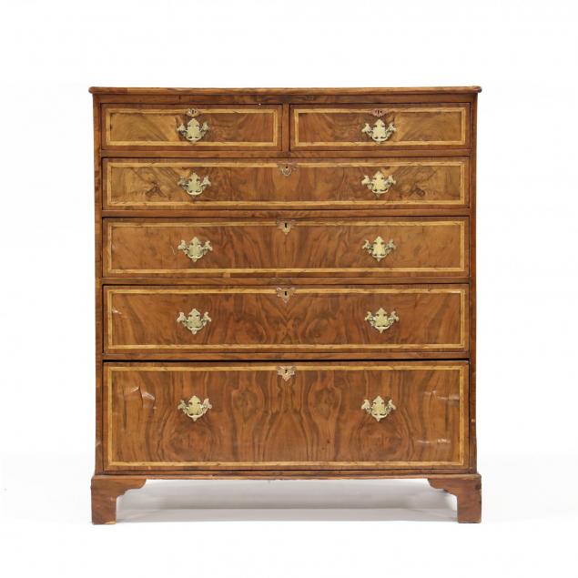 continental-banded-burlwood-semi-tall-chest-of-drawers