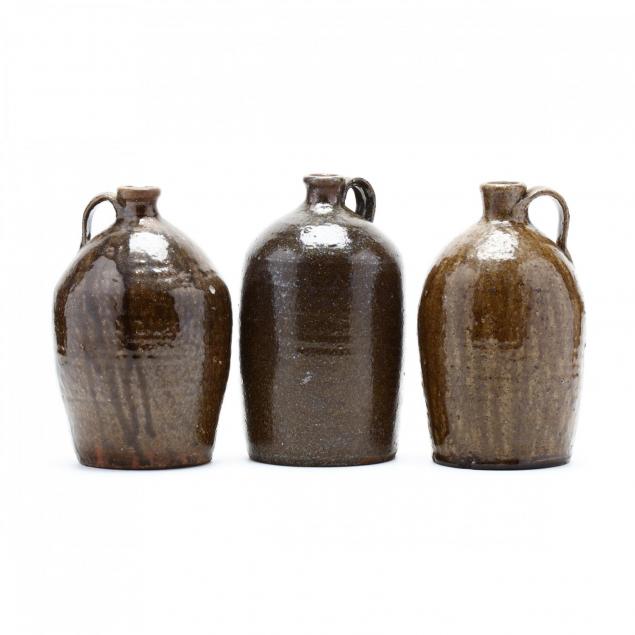 three-alkaline-glazed-jugs