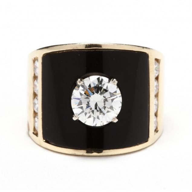 14kt-gold-diamond-and-onyx-ring