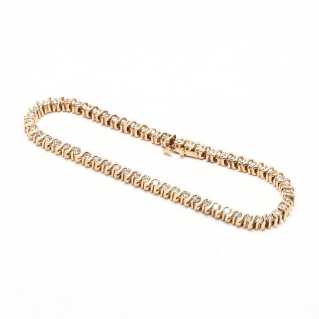 14kt-gold-and-diamond-line-bracelet