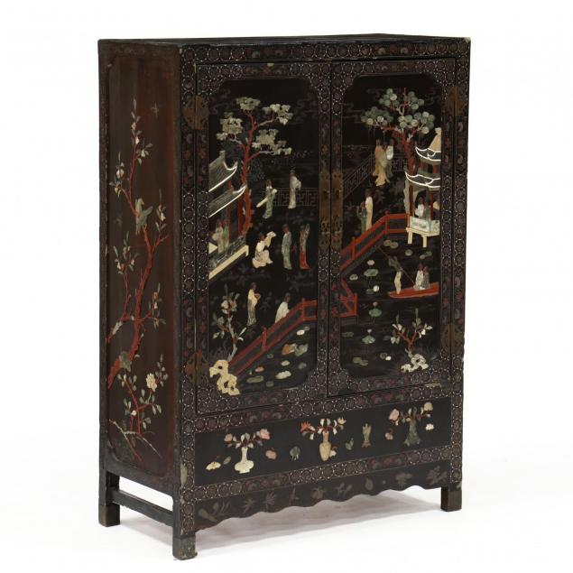 an-antique-chinese-inlaid-and-lacquered-cabinet