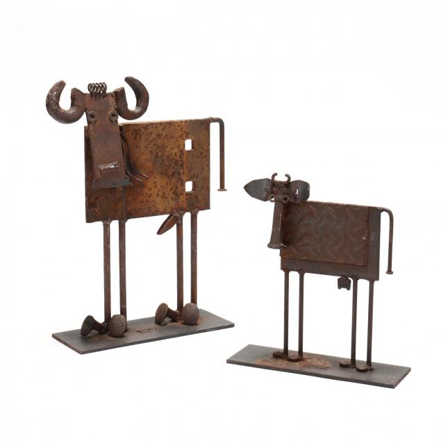 bill-heise-vt-ca-20th-century-two-cows