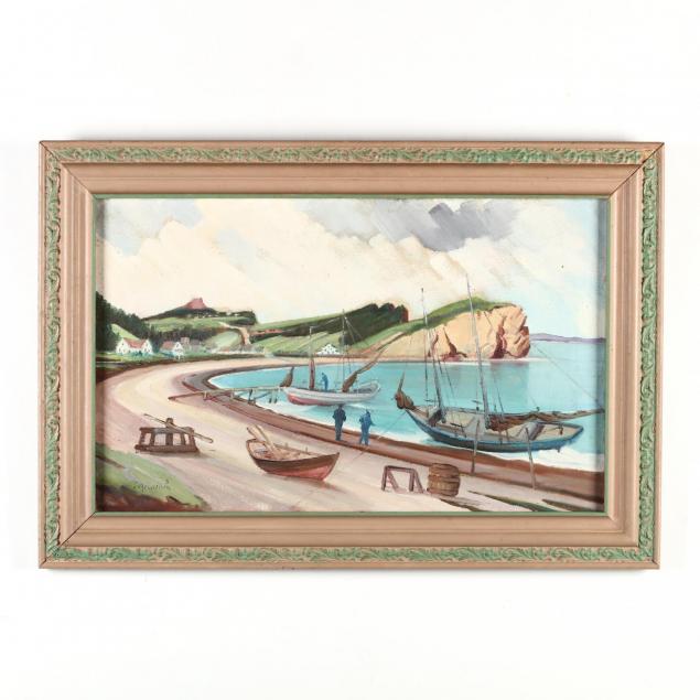 a-mid-century-harbor-scene-painting-by-seferovitch