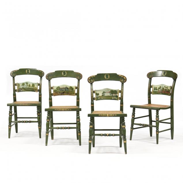 set-of-four-painted-hitchcock-signed-side-chairs