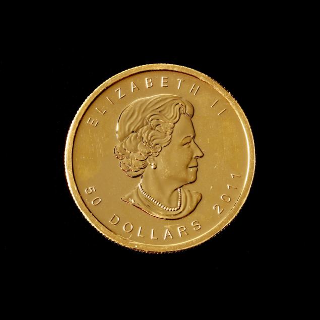 canada-2011-50-gold-maple-leaf-one-ounce-bullion-coin