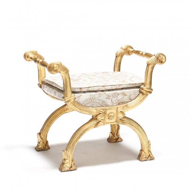neoclassical-style-curule-form-bench