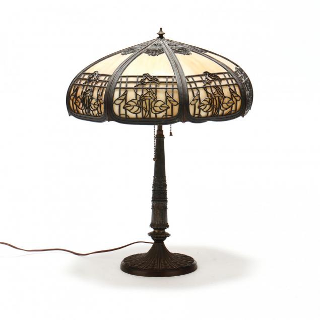 antique-slag-glass-table-lamp