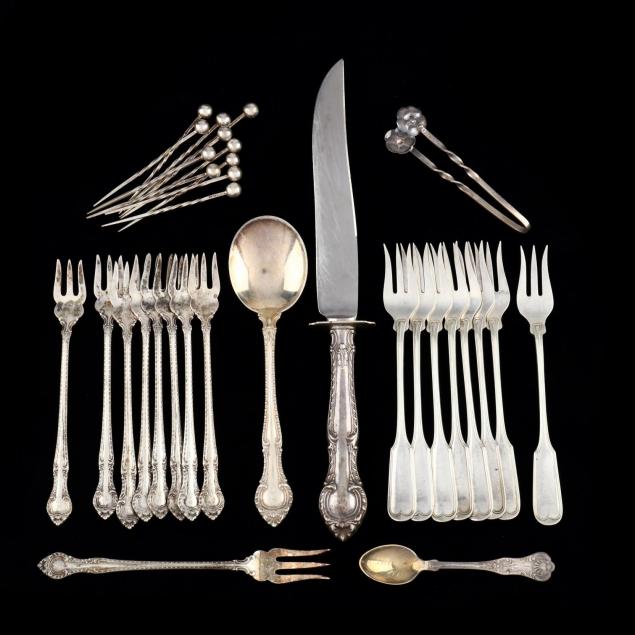 a-group-of-american-sterling-silver-flatware