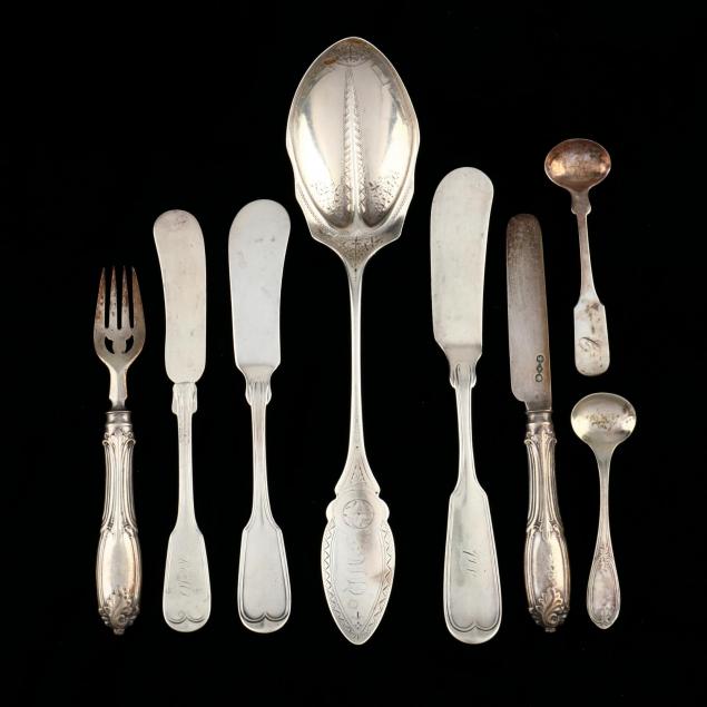 eight-pieces-of-american-coin-silver-flatware