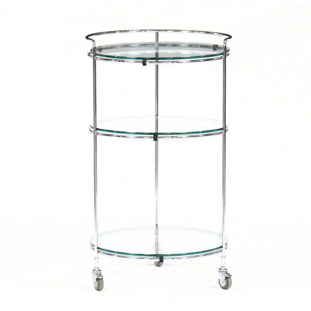 modern-steel-and-glass-bar-cart