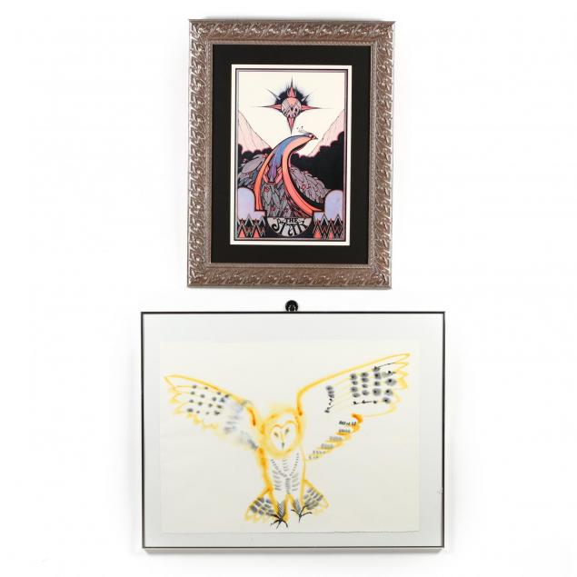 two-framed-works-featuring-birds