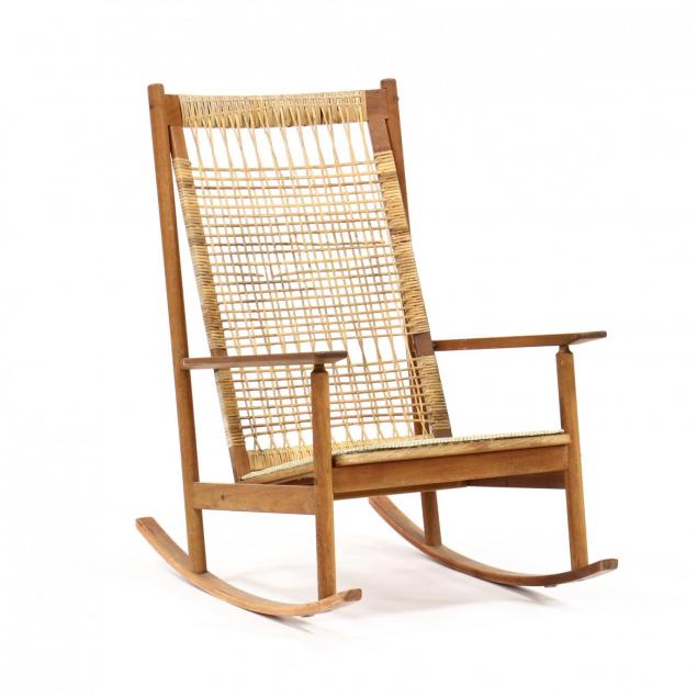 hans-olsen-teak-rocking-chair