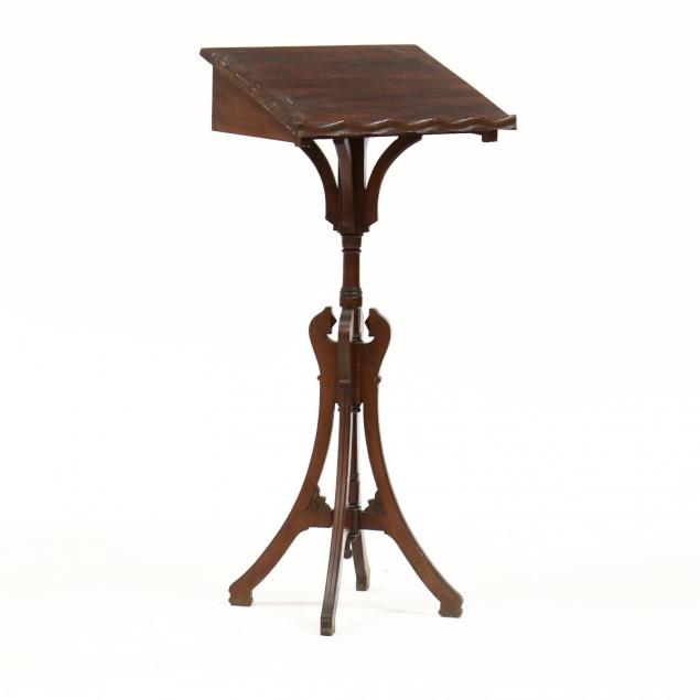 victorian-carved-walnut-lectern