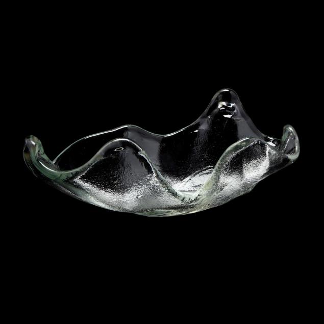 blenko-rare-freeform-bowl