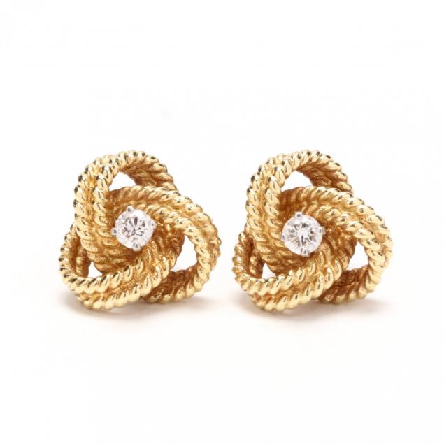 pair-of-18kt-gold-and-diamond-earrings
