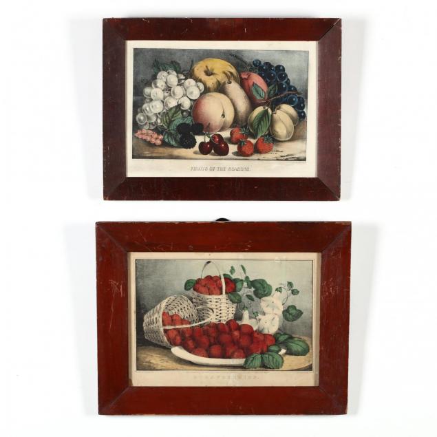 two-19th-century-currier-ives-prints-illustrating-fruit