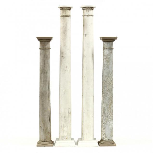 two-pairs-of-vintage-painted-wood-columns
