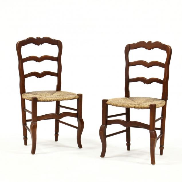 pair-of-french-country-cherry-side-chairs