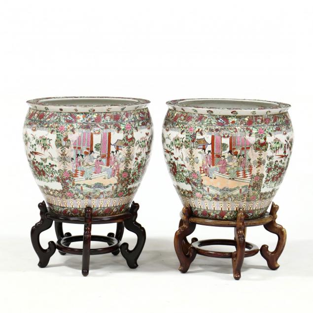 pair-of-large-famille-rose-porcelain-jardinieres-on-stands