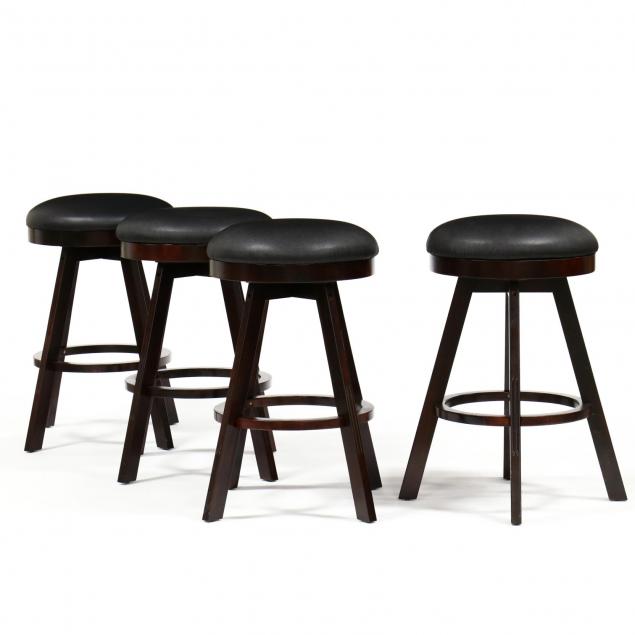 set-of-four-swivel-bar-stools
