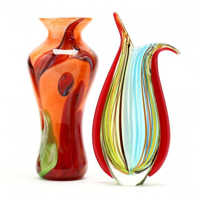 two-murano-art-glass-vases