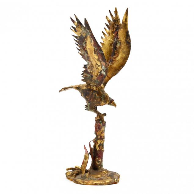 bill-lett-tenn-20th-century-sculpture-of-an-eagle