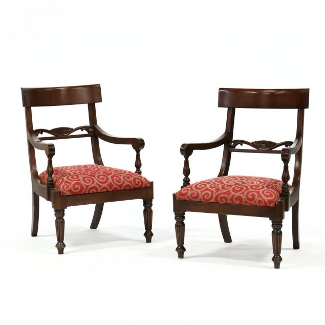 pair-of-regency-style-arm-chairs
