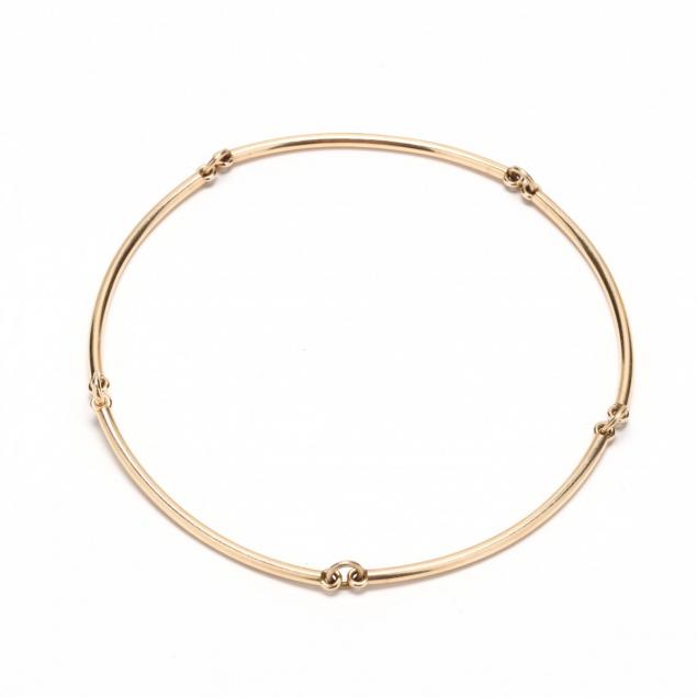 14kt-gold-tube-link-necklace