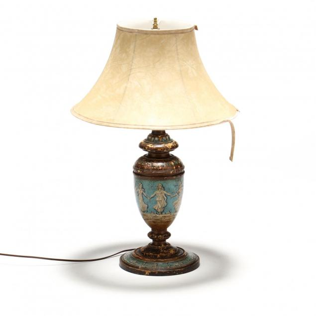 vintage-italiante-painted-table-lamp