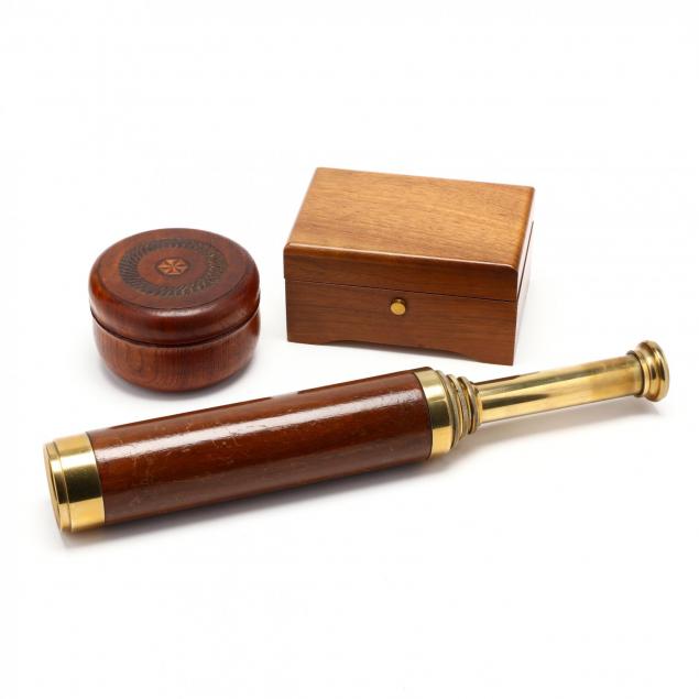 wooden-music-box-telescope-and-box