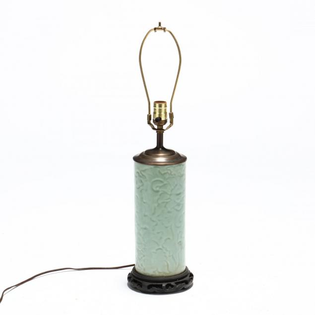 vintage-celadon-porcelain-table-lamp